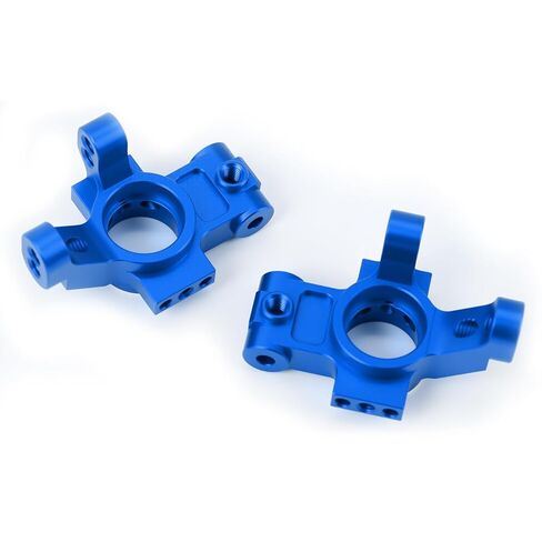 Aluminum Alloy Stub Axle Carriers with Bearings for 1/10 4-Tec Drift Ford Mustang Upgrade Parts,Replace #8352 (Blue) in Saudi Arabia