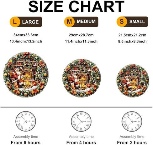 Wooden Christmas Steam Train with Unique Shaped Pieces Puzzles for Adults, 100 Pieces Wood Puzzle Holiday Decor, Christmas Stocking Stuffers for Women Men Gifts 8.5 * 6.9in in Saudi Arabia