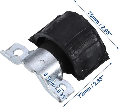 ACROPIX Front Left Right Suspension Sway Bar Stabilizer Shaft Insulator Bushing Fit for Mercedes-Benz ML350 2006-2011 No.1643231185 - Pack of 2 in Saudi Arabia