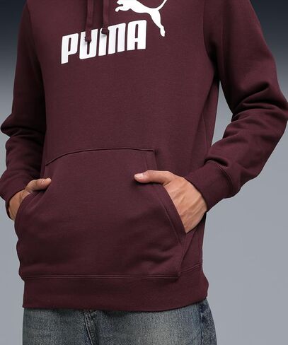 سويت شيرت بغطاء للرأس من الصوف بشعار Essentials+ للرجال من PUMA، مقاس صغير in Saudi Arabia