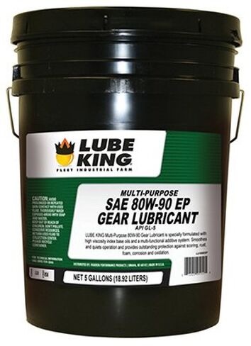 Lube King LU18905P 5 Gallon44; 80W90 Multi-Purpose Gear Lubricant Oil in Saudi Arabia
