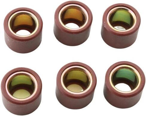 6PC 13.8g Variator Roller Weights 21x17mm Compatible With GTS Super 300 GTV 300cc CM849480 in Saudi Arabia