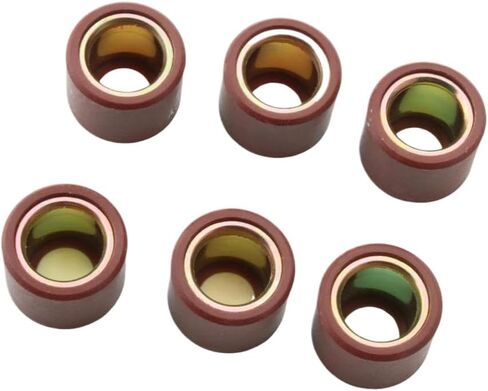 6PC 13.8g Variator Roller Weights 21x17mm Compatible With GTS Super 300 GTV 300cc CM849480 in Saudi Arabia