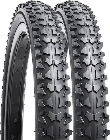 إطارات دراجة YUNSCM مقاس 20 بوصة مقاس 20 × 2.10/54-406 و20 بوصة مع شريطين حافة متوافقين مع دراجة الطرق الجبلية/الطرق الوعرة 20 × 1.90 20 × 1.95 20 × 2.0 20 × 2.1 20 × 2.125 20 × 2.20 إطارات وأنابيب الدراجة (ف-1001أ) in Saudi Arabia