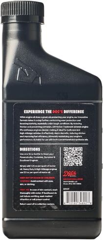 Doc's Diesel Oil Friction Treatment – Engine Oil Additive for Gas & Diesel Engines | Reduces Wear, Noise & Vibration | Boosts Fuel Economy & Power | 1-Pack (16 oz) in Saudi Arabia