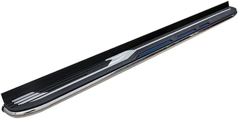 2Pcs LED Running Boards for Volkswagen VW ID.4 2020-2025 - Durable Aluminum Side Steps with Dynamic Light Effects and Cool Visual Design - Weather-Resistant Construction in Saudi Arabia