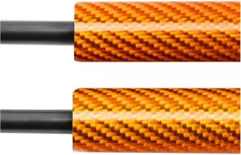 Hood Struts,Compatible With Mercedes-Benz V-Class Vito W447 Metris EQV 2014-2023 Bonnet Cylinders Lift Supports Piston Rods Shock Dampers(Carbon Fiber Orange) in Saudi Arabia