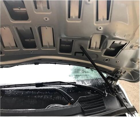 Hood Struts,Compatible With Mercedes-Benz V-Class Vito W447 Metris EQV 2014-2023 Bonnet Cylinders Lift Supports Piston Rods Shock Dampers(Carbon Fiber Orange) in Saudi Arabia