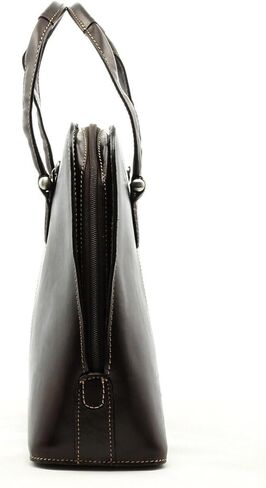 Tony Perotti Italian Leather Womens Fashion Zip-Around Top Handle Laptop Business Shoulder Tote Brief Bag in Saudi Arabia