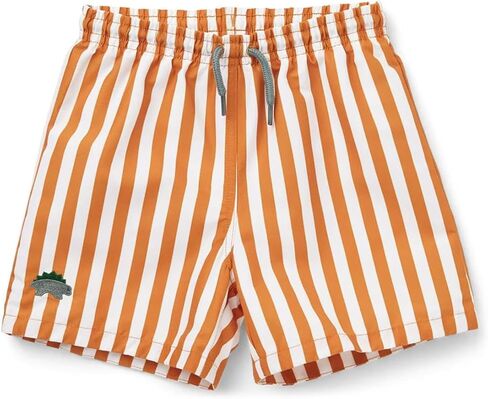 LDIOIF الأولاد ملابس السباحة جذوع سريعة الجافة بحر الرياضة سروال سباحة قصير طفل صبي ملابس السباحة مخطط ثوب السباحة مجلس قصيرة 0-9 سنة in Kuwait