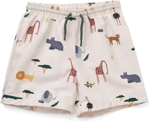 Boys Swim Trunks Quick Dry Beachwear Sport Swim Shorts Toddler Boy Swimwear Striped Bathing Suit Board Short 0-9 Year in Kuwait