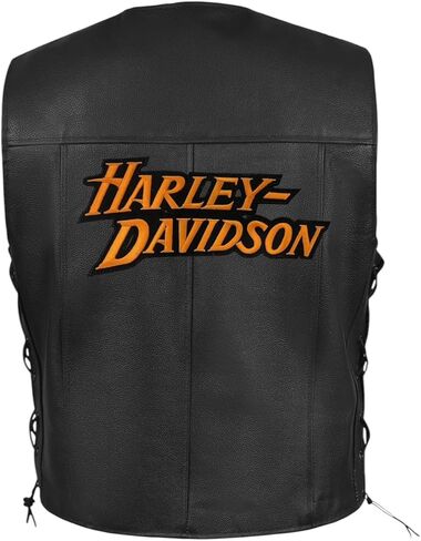 11 Inches Large Size Harley Iron On Embroidery Patch for Leather Jackets & Vest in Saudi Arabia