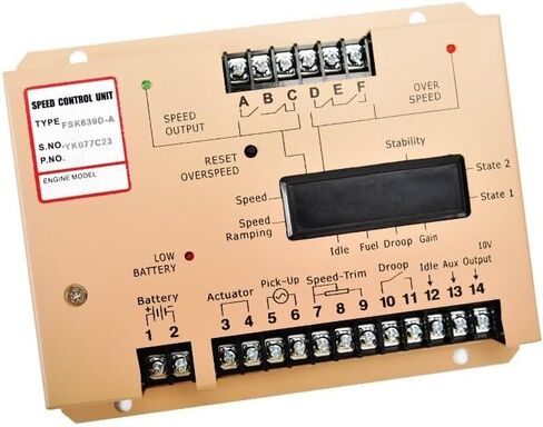 FSK639D-A Electronic Speed Control Unit Governor Version of FSK639D Generator spare parts in Saudi Arabia