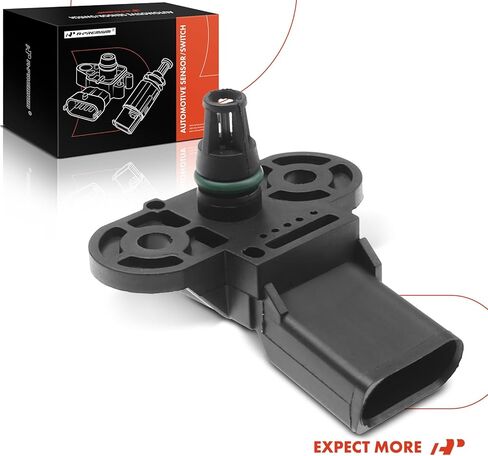 A-Premium Manifold Absolute Pressure Map Sensor Compatible with Audi A7 A8 Quattro Q5 Q7 RS5 S5 SQ5 Volkswagen Beetle Golf Jetta Passat Rabbit in Saudi Arabia