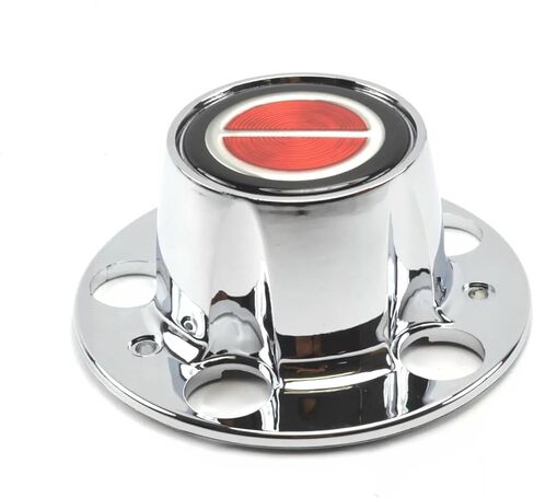 Set of 4 Wheel Hub Center Caps Set Replacement for 1984-1997 Ranger Explorer (Silver Red) in Saudi Arabia