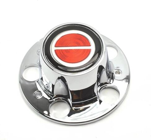 Set of 4 Wheel Hub Center Caps Set Replacement for 1984-1997 Ranger Explorer (Silver Red) in Saudi Arabia