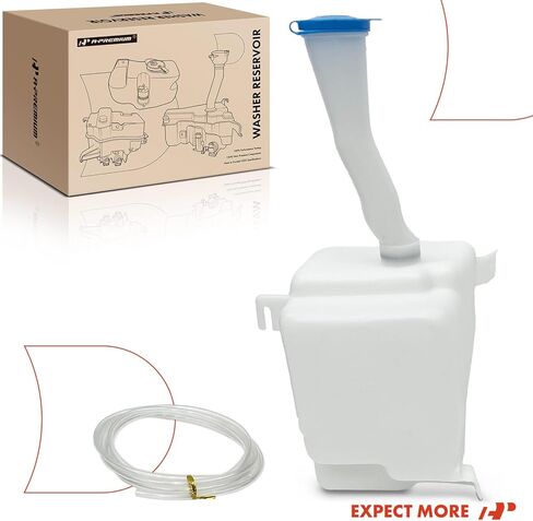 A-Premium Windshield Washer Reservoir Compatible with Select Nissan & Infiniti Models - Maxima 1995-2003, I30 1996-2001, I35 2002-2004, with (Cap/Washer Pump/Hose/Filler Neck/Bracket) in Saudi Arabia