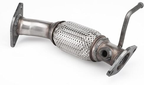 Exhaust Front Flex Pipe Stainless Steel compatible with 2009-2010 Hyunda Sonata 2.4L Replacement part,T-52604 in Saudi Arabia