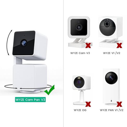 كابل تمديد USB بطول 30 قدم مع محول طاقة لكاميرا WYZE Cam Pan V3 الخارجية، سلك شحن Micro USB 90 درجة، أبيض in Saudi Arabia
