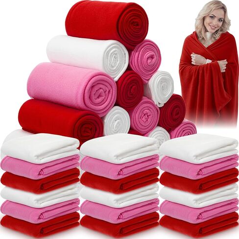 Remerry 32 Pcs Guinea Pigs Blankets Bulk Soft Warm Fleece Blankets 60x50 Inch Flannel Polyester Throw Bedding Accessories Reusable Pet Pee Sleep Mat Pad Cover for Hamster Ferret Dog Puppy Cat in Saudi Arabia