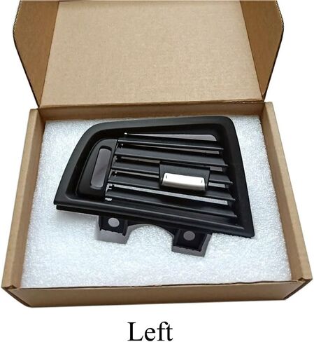 Rear Console Air Vent Outlet Cover, Interior Air Conditioning Grille AC Vent Panel Trim Accessories Replacement For BMW 5 Series F10 F11 F18 520i 523i 525i 528i 535i (Rear with Holes) in Saudi Arabia