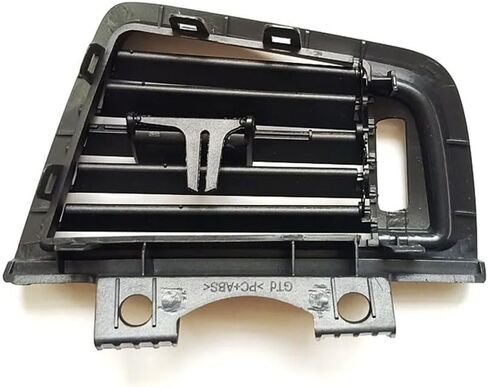 Rear Console Air Vent Outlet Cover, Interior Air Conditioning Grille AC Vent Panel Trim Accessories Replacement For BMW 5 Series F10 F11 F18 520i 523i 525i 528i 535i (Rear with Holes) in Saudi Arabia