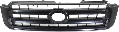 Garage-Pro Grille Assembly Compatible with 2004-2007 Toyota Highlander Painted Black Shell and Insert in Saudi Arabia