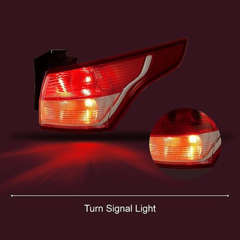 مجموعة مصابيح خلفية LED خارجية للضوء الخلفي متوافقة مع مصابيح خلفية Escape 2020 2021 2022 استبدال: LJ6Z13404E (جانب الركاب الأيمن للهروب) in Kuwait