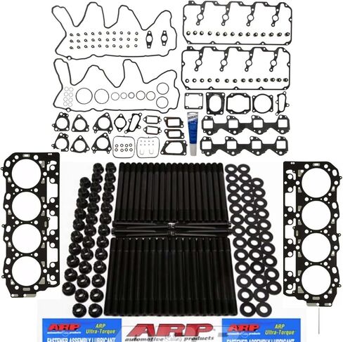 ARP Stud Kit w/Head Gasket Set & Grade 'C' Head Gaskets - Duramax LML 6.6 in Saudi Arabia