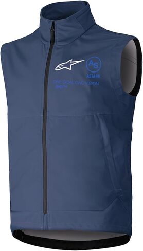 Alpinestars Techstar Softshell Vest, Lightweight Motorcycle Riding Vest, 2XL, Navy in Saudi Arabia