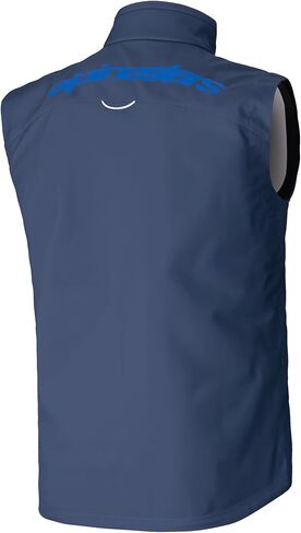 Alpinestars Techstar Softshell Vest, Lightweight Motorcycle Riding Vest, 2XL, Navy in Saudi Arabia