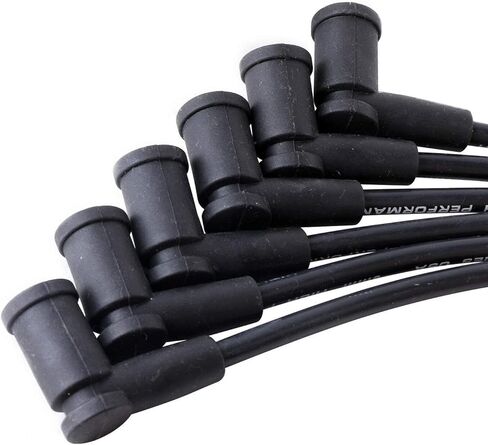 Ignition Spark Plug Wires 8mm (6PC Set) for 2001-2003 Ford F-150 for 2004 F-150 Heritage for 2003 E-150 E-250 V6 4.2L in Saudi Arabia