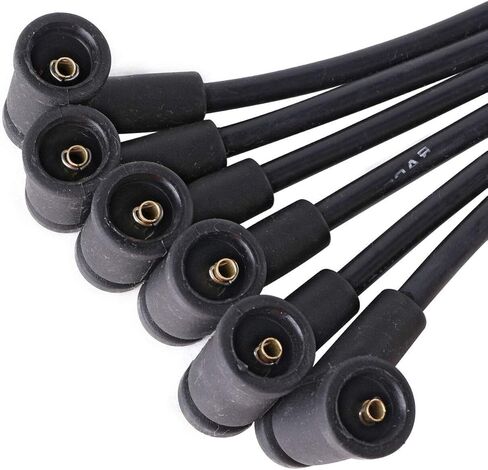 Ignition Spark Plug Wires 8mm (6PC Set) for 2001-2003 Ford F-150 for 2004 F-150 Heritage for 2003 E-150 E-250 V6 4.2L in Saudi Arabia