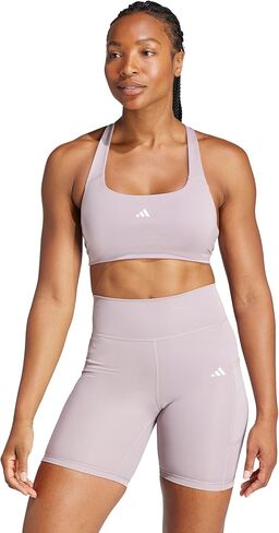حمالة صدر Powerimpact Training متوسطة الدعم للسيدات من Adidas، أسود، (صغير) C/D in Saudi Arabia