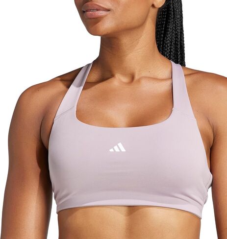 حمالة صدر Powerimpact Training متوسطة الدعم للسيدات من Adidas، أسود، (صغير) C/D in Saudi Arabia