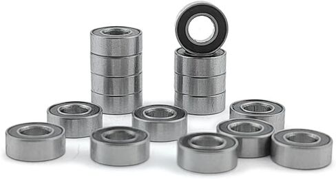 16Pcs 4x8x3mm Ball Bearing Kit 7019 for Traxxas 1/7 UDR Unlimited Desert Racer 1/16 Summit E-Revo Slash 4WD Rc Car Parts in Saudi Arabia
