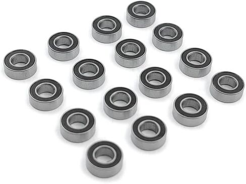 16Pcs 4x8x3mm Ball Bearing Kit 7019 for Traxxas 1/7 UDR Unlimited Desert Racer 1/16 Summit E-Revo Slash 4WD Rc Car Parts in Saudi Arabia
