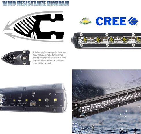iJDMTOY Front Grille LED Light Bar Kit Compatible with 2018-2020 Ford F150 XL XLT, Includes 36W Slim High Power LED Lightbars, Front Grill Mounting Brackets & On/Off Switch Wiring Kit in Saudi Arabia