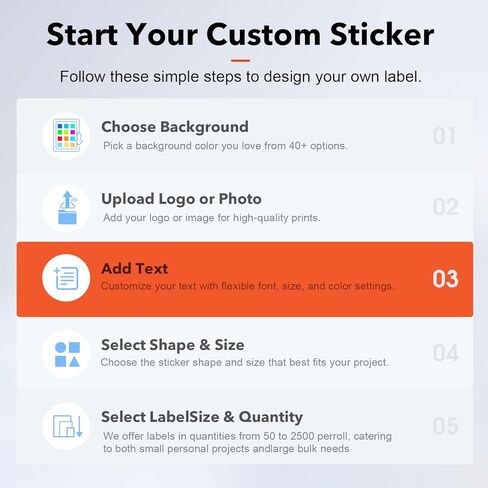 Custom Stickers Business Logo – Personalized Labels, [1-10000] Custom Sticker Roll, Customizable Circle Stickers with Your Logo, Text or Image – Personalized Sticker Labels for Small Business Branding in Saudi Arabia