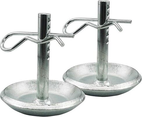 (2/حزمة) 2208864 2205071 أقدام أحذية تزلج على الجليد مع دبابيس كوتر سريعة الفك، استبدال دبوس قابل للتعديل وقاعدة مقاومة للانزلاق من الصلب المقوى لمحراث الثلج in Kuwait