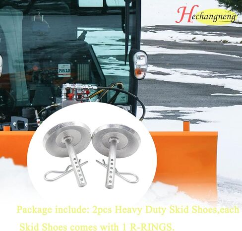(2/حزمة) 2208864 2205071 أقدام أحذية تزلج على الجليد مع دبابيس كوتر سريعة الفك، استبدال دبوس قابل للتعديل وقاعدة مقاومة للانزلاق من الصلب المقوى لمحراث الثلج in Kuwait