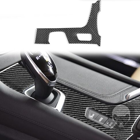ملصق علوي للوحة لوحة قيادة السيارة للسائق الرئيسي متوافق مع كاديلاك XT5 2016-2025 XT6 2020-2025 من ألياف الكربون وإكسسوارات السيارات باللون الأسود in Kuwait