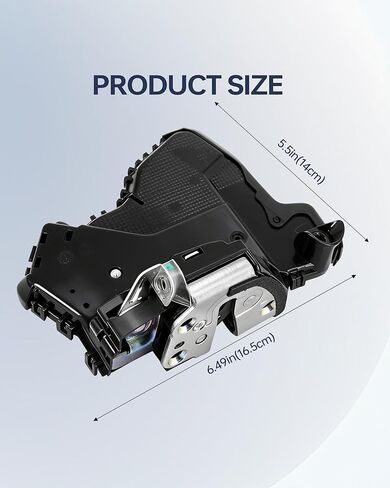 زوج محرك قفل الباب الأمامي متوافق مع Toyota Tundra Camry 4Runner RAV4 Lexus Scion، السائق الأيسر والجانب الأيمن للراكب يستبدل 931-401 931-403 69040-06180 69030-06200 in Kuwait