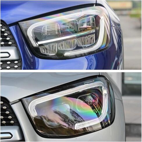 Auto Parts Replacement Transparent PC Headlight Housing for Benz GLC W253 2020 2021 2022 GLC200 GLC260 GLC300(Right) in Saudi Arabia