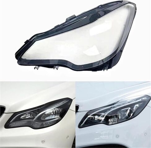 ملحقات السيارة المصباح الأمامي الإسكان الزجاج الأمامي عاكس الضوء لبنز E-Class W207 2013 2014 2015 2016 (يمين) in Saudi Arabia