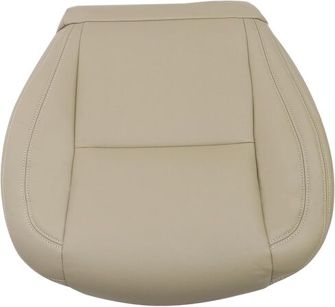 غطاء مقعد جلدي بديل سفلي للسائق والراكب من GXARTS باللون العاجي متوافق مع Lexus GS300 GS400 GS430 1998 1999 2000 2001 2002 2003 2004 2005 in Saudi Arabia