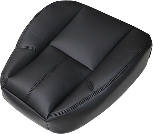 GXARTS Driver Or Passenger Side Top Lean Back Replacemen Leather Seat Cover Black #193 Compatible with Chevy Silverado Suburban Avalanche Tahoe GMC Sierra Yukon 2007 2008 2009 2010 2012 2013 2014 in Saudi Arabia