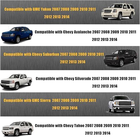 GXARTS Driver Or Passenger Side Top Lean Back Replacemen Leather Seat Cover Black #193 Compatible with Chevy Silverado Suburban Avalanche Tahoe GMC Sierra Yukon 2007 2008 2009 2010 2012 2013 2014 in Saudi Arabia