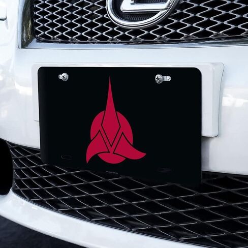 GRAPHICS & MORE Star Trek Klingon Shield Novelty Metal Vanity Tag License Plate in Saudi Arabia