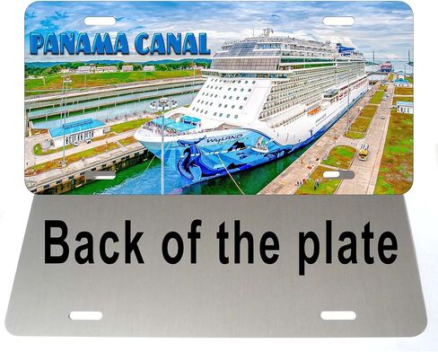 Cruise Panama Canal Novelty Car Auto License Plate in Saudi Arabia
